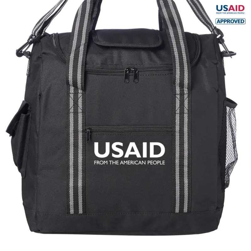 USAID English - Flip Flap Insulated Cooler Lunch Bags