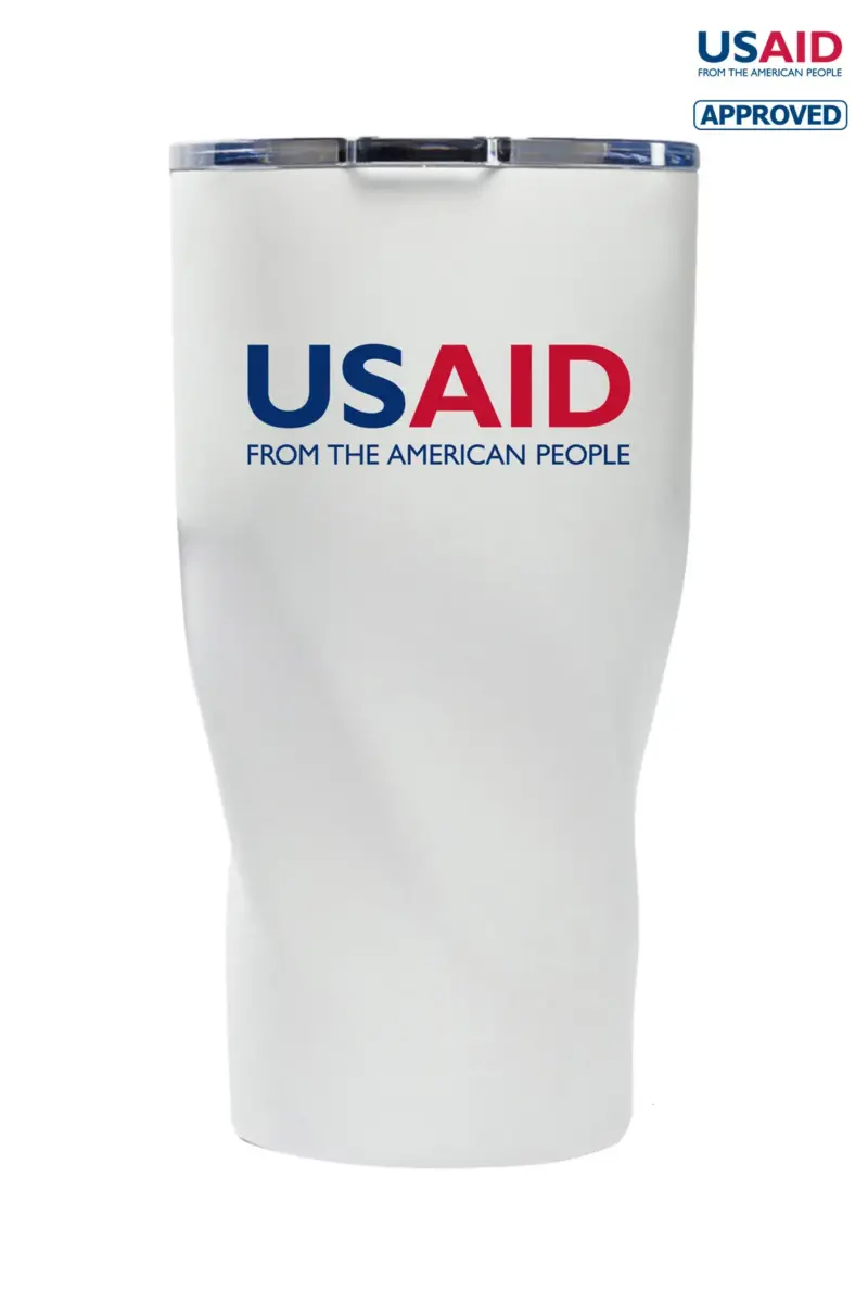 USAID English - Wavey Mavey 20 Oz. Travel Tumblers