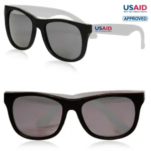 USAID English - Two Tone Plastic Sunglasses