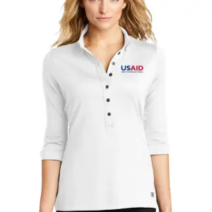 USAID English OGIO Ladies Gauge Polo Shirt