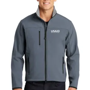 USAID English - Port Authority Men's Glacier Soft Shell Jacket