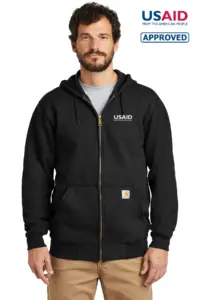 USAID English - Carhartt Midweight Hooded Zip-Front Sweatshirt