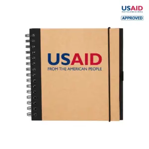 USAID English - Recycled Square Notebook