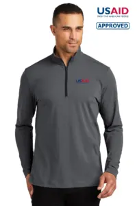 USAID English - OGIO Men's Limit 1/4-Zip Sweater