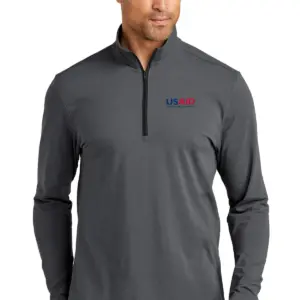 USAID English - OGIO Men's Limit 1/4-Zip Sweater