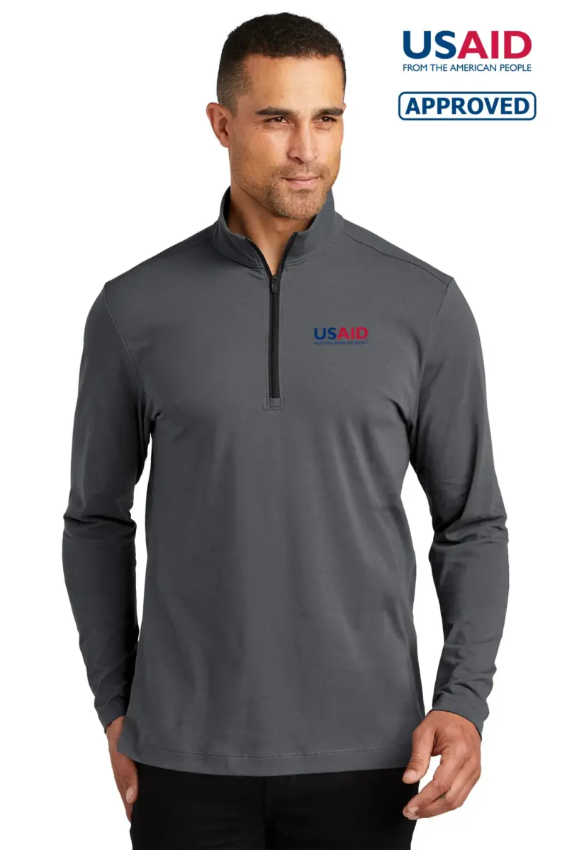 USAID English - OGIO Men's Limit 1/4-Zip Sweater