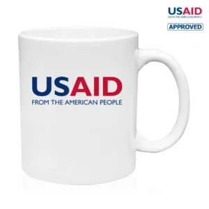 USAID English - 11 Oz. Traditional Coffee Mugs
