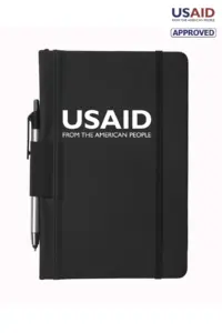 USAID English - 5""x9"" Executive Notebooks with Pen