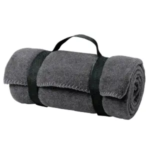 USAID English - Port Authority Value Fleece Blanket w/ Strap