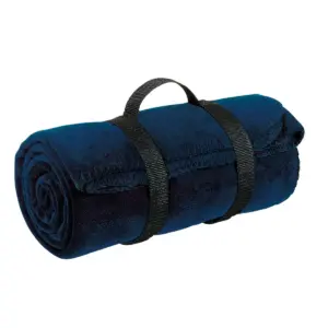 USAID English - Port Authority Value Fleece Blanket w/ Strap