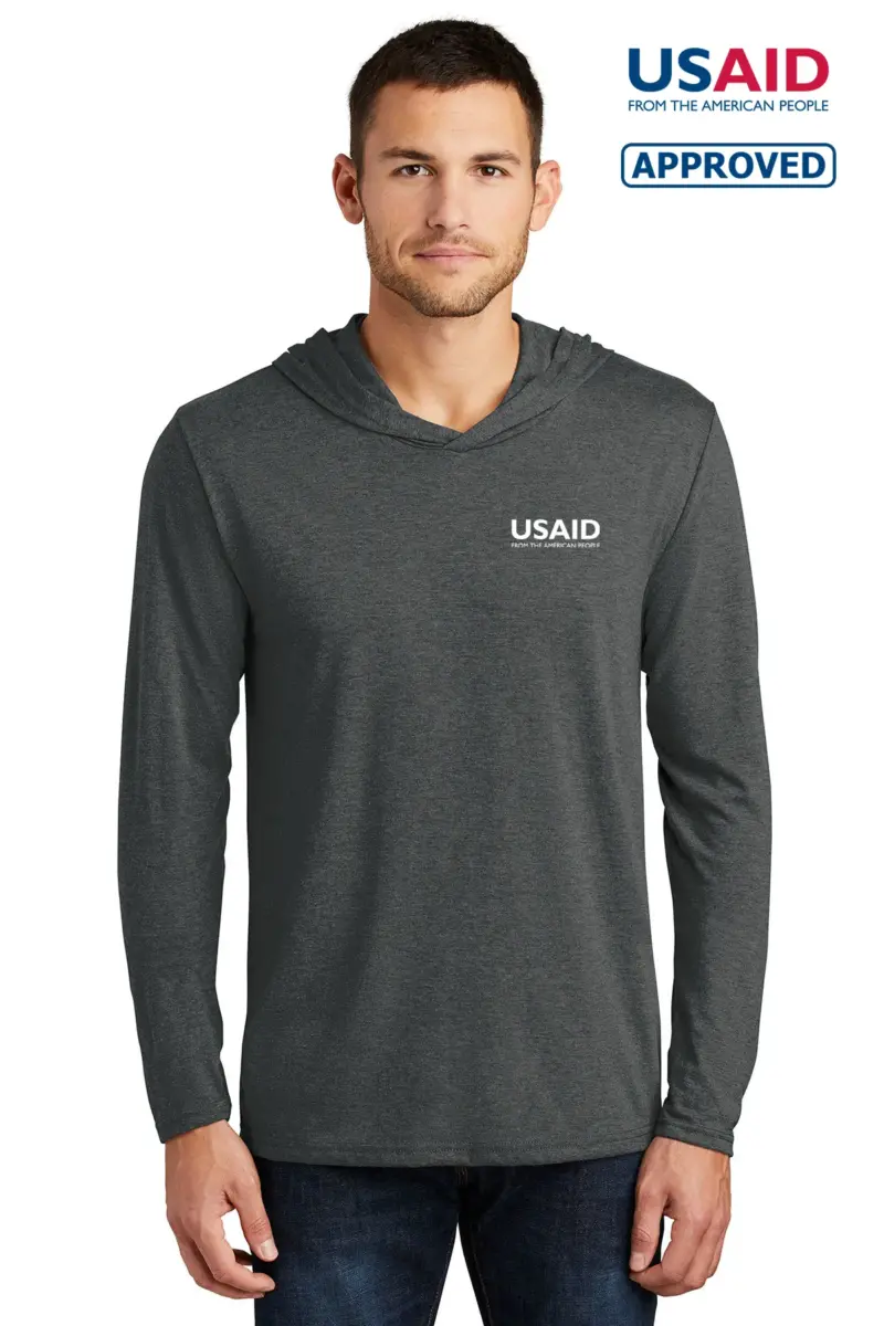 USAID English - District Men's Perfect Tri Long Sleeve Hoodie