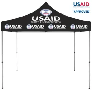 USAID English - ONE CHOICE 10 ft. Steel Canopy Tent Dye-Sub Graphic Package