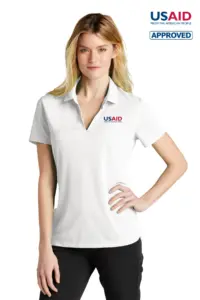USAID English Nike Ladies Dri-FIT Micro Pique 2.0 Polo