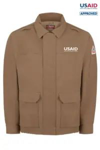 USAID English - Bulwark® Men's Water-Repellant Lined Bomber Jacket