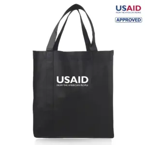 USAID English - Reusable Grocery Tote Bags (13""x10"")