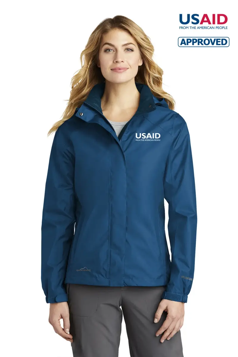 USAID English Eddie Bauer Ladies Rain Jacket