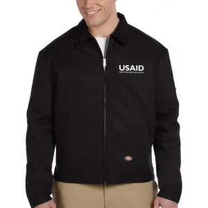 USAID English - Dickies Men's Lined Eisenhower Jacket