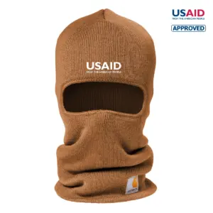 USAID English - Embroidered Carhartt Knit Insulated Face Mask