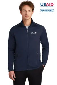 USAID English - Eddie Bauer Men's Smooth Fleece Base Layer Full-Zip