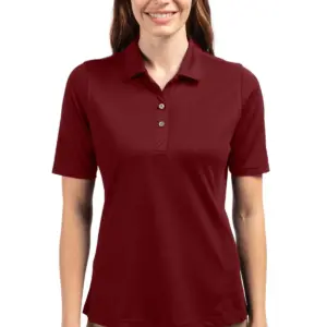 USAID English - Cutter & Buck Virtue Eco Pique Recycled Womens Polo