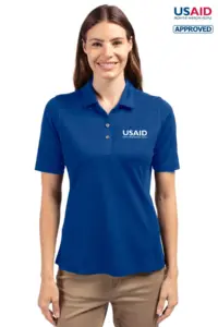 USAID English - Cutter & Buck Virtue Eco Pique Recycled Womens Polo