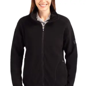 USAID English - Cutter & Buck Cascade Eco Sherpa Womens Fleece Jacket