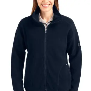 USAID English - Cutter & Buck Cascade Eco Sherpa Womens Fleece Jacket