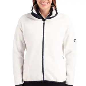 USAID English - Cutter & Buck Cascade Eco Sherpa Womens Fleece Jacket