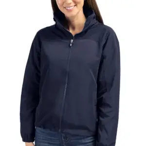 USAID English - Cutter & Buck Charter Eco Recycled Womens Full-Zip Jacket