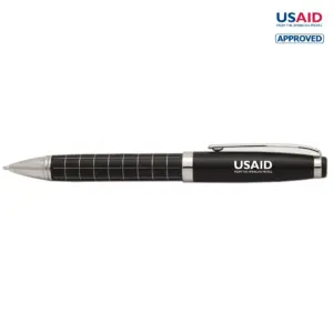 USAID English - Onyx Grid Metal Pens