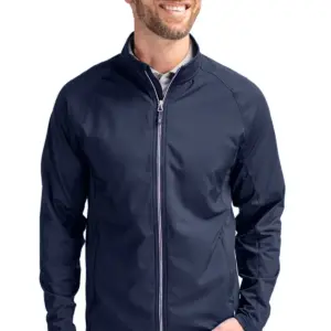 USAID English - Cutter & Buck Adapt Eco Knit Hybrid Recycled Mens Full Zip Jacket