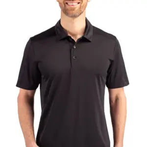 USAID English - Cutter & Buck Prospect Eco Textured Stretch Recycled Mens Short Sleeve Polo