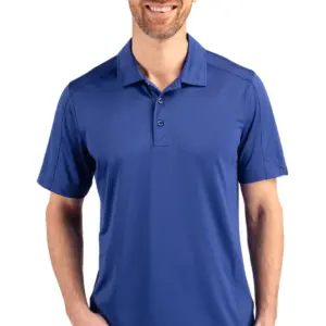 USAID English - Cutter & Buck Prospect Eco Textured Stretch Recycled Mens Short Sleeve Polo