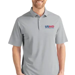 USAID English - Cutter & Buck Virtue Eco Pique Recycled Mens Polo