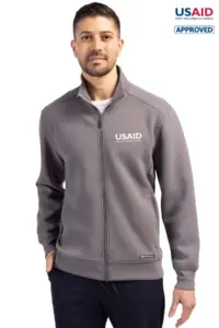 USAID English - Cutter & Buck Roam Eco Recycled Full Zip Mens Jacket