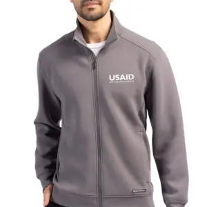 USAID English - Cutter & Buck Roam Eco Recycled Full Zip Mens Jacket