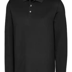 USAID English - Cutter & Buck Advantage Tri-Blend Pique Mens Long Sleeve Polo