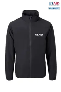 USAID English - Cutter & Buck Charter Eco Recycled Mens Full-Zip Jacket