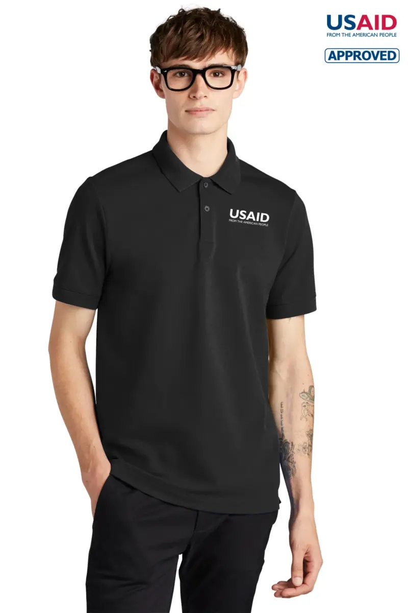 USAID English - Mercer+Mettle™ Stretch Heavyweight Pique Polo