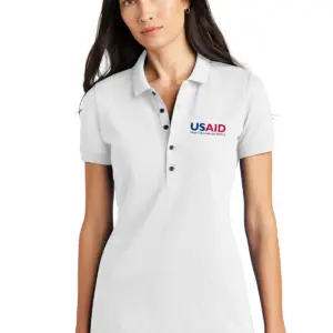 USAID English - Mercer+Mettle™ Women’s Stretch Heavyweight Pique Polo