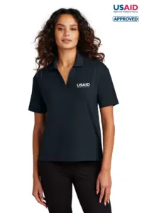 USAID English - Mercer+Mettle™ Women’s Stretch Jersey Polo