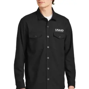 USAID English - Mercer+Mettle™ Long Sleeve Twill Overshirt