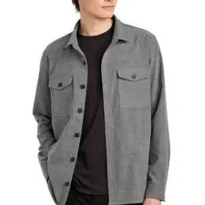 USAID English - Mercer+Mettle™ Long Sleeve Twill Overshirt
