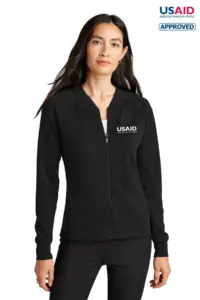 USAID English - Mercer+Mettle™ Women's Double-Knit Bomber