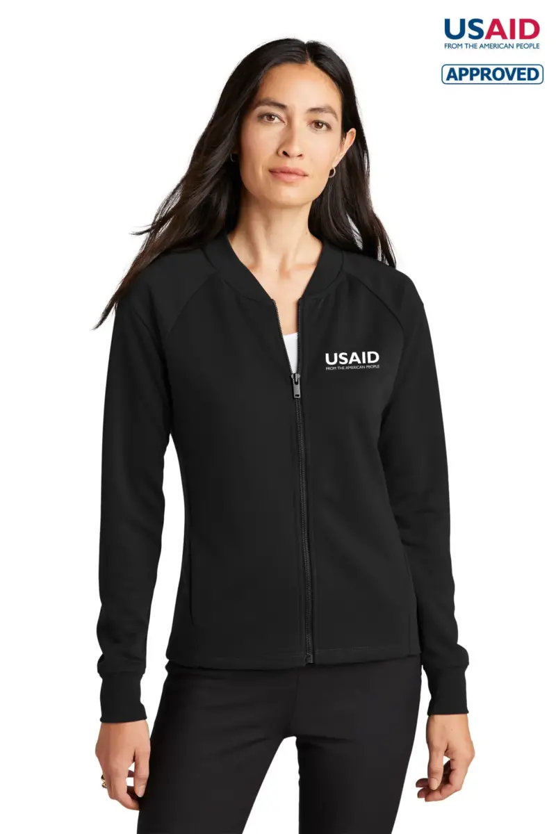 USAID English - Mercer+Mettle™ Women's Double-Knit Bomber