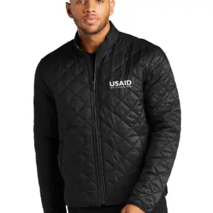 USAID English - Mercer+Mettle™ Quilted Full-Zip Jacket