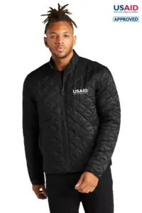 USAID English - Mercer+Mettle™ Quilted Full-Zip Jacket