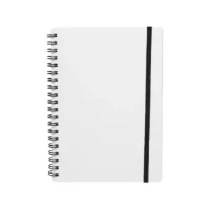 USAID English - White Spiral Notebook w/ Colored Accents