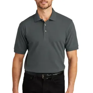 USAID English - Port Authority Heavyweight Cotton Pique Polo Shirt