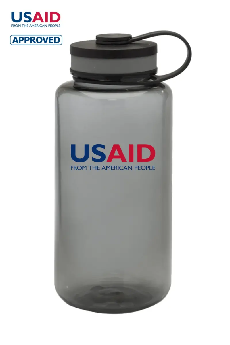 USAID English - 38 Oz. Wide Mouth Water Bottles